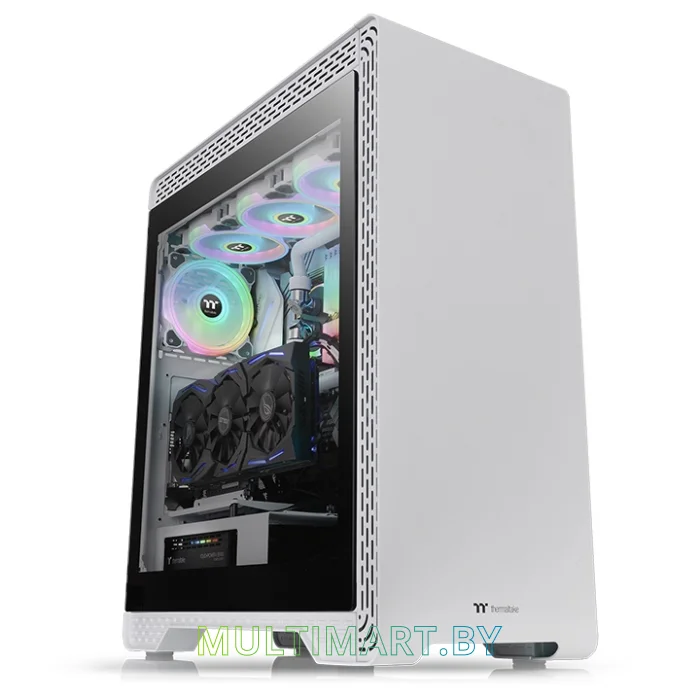 Корпус Thermaltake S500 Tempered Glass Snow Edition (CA-1O3-00M6WN-00)